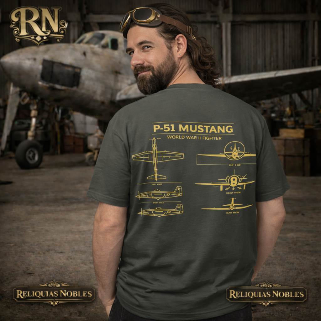 P-51 Mustang – Vintage Aviation Dark
