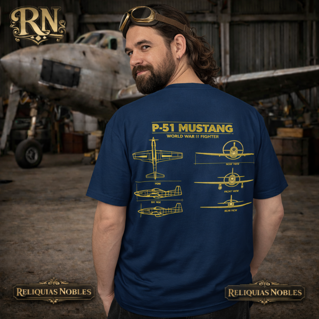 P-51 Mustang – Vintage Aviation Dark