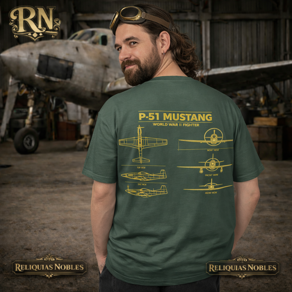 P-51 Mustang – Vintage Aviation Dark