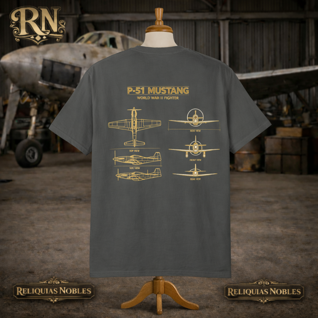 P-51 Mustang – Vintage Aviation Dark
