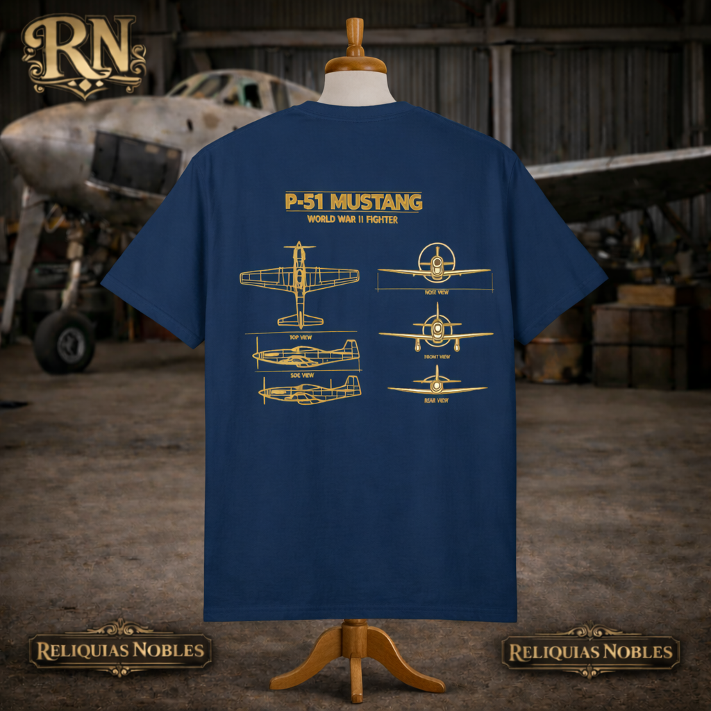 P-51 Mustang – Vintage Aviation Dark