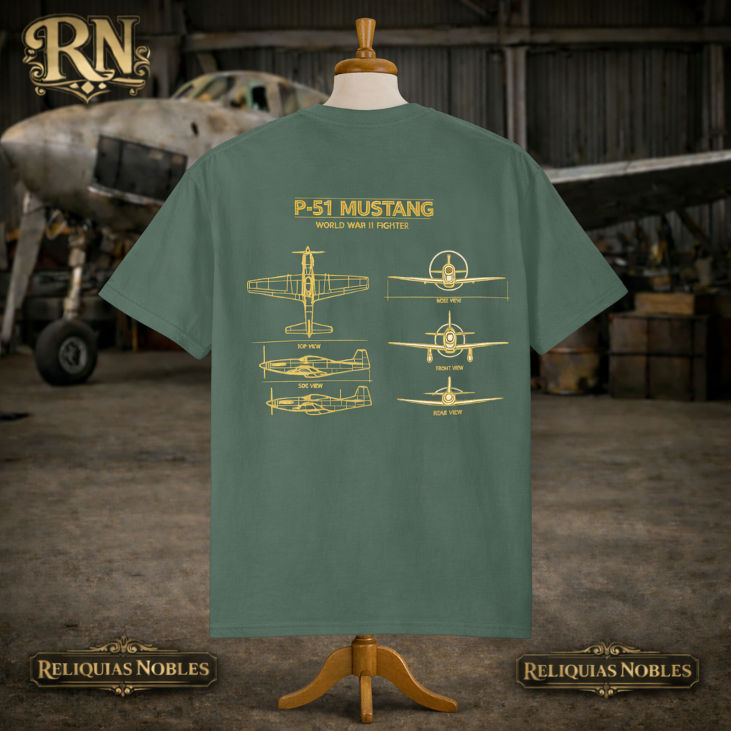 P-51 Mustang – Vintage Aviation Dark