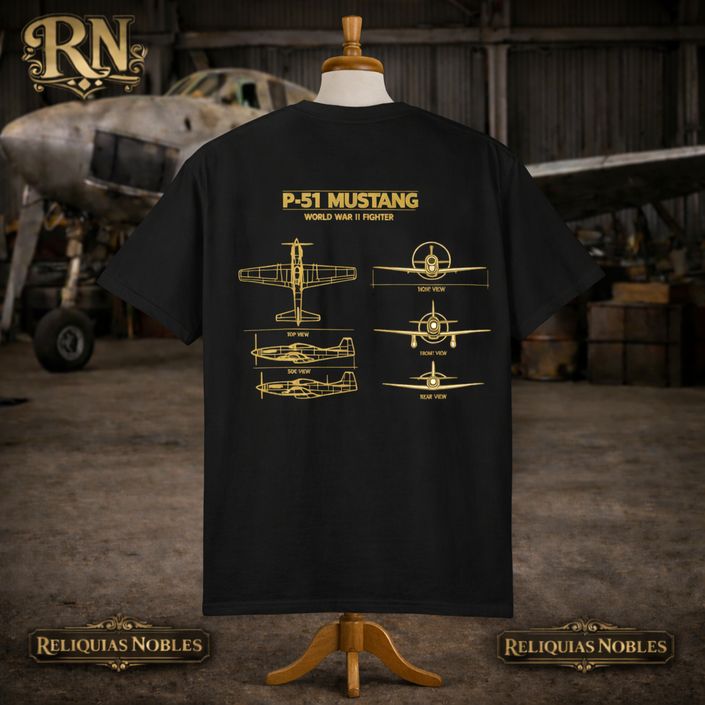 P-51 Mustang – Vintage Aviation Dark
